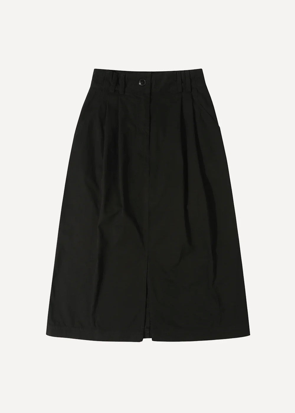 Jinoli Crisp Skirt — BLACK