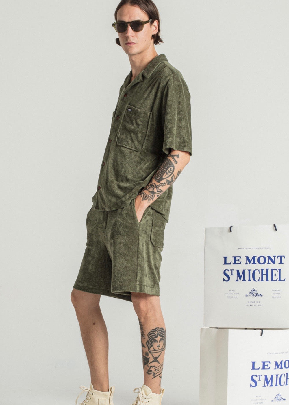 Pongy Sponge Short — NAVY