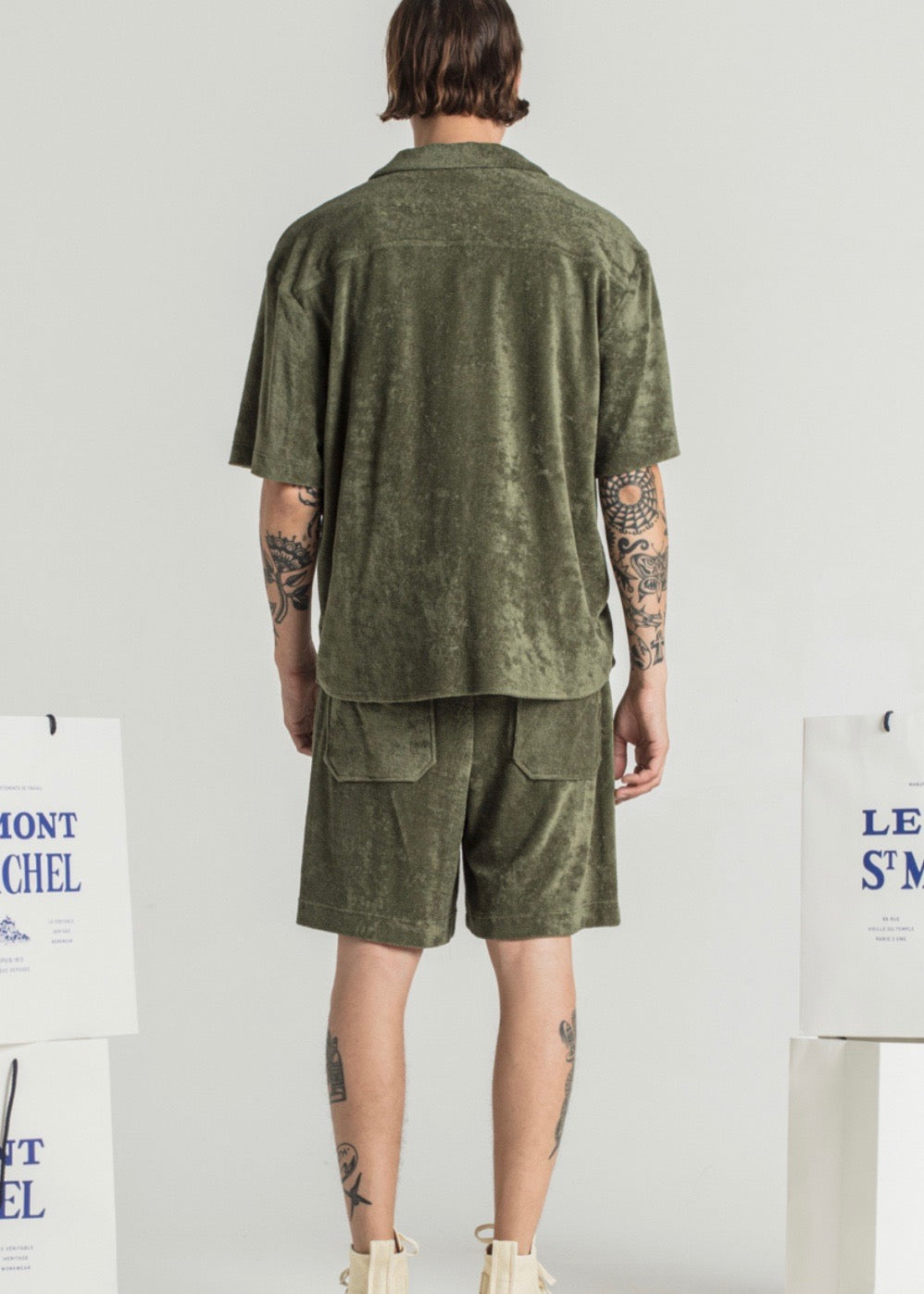 Pongy Sponge Short — NAVY