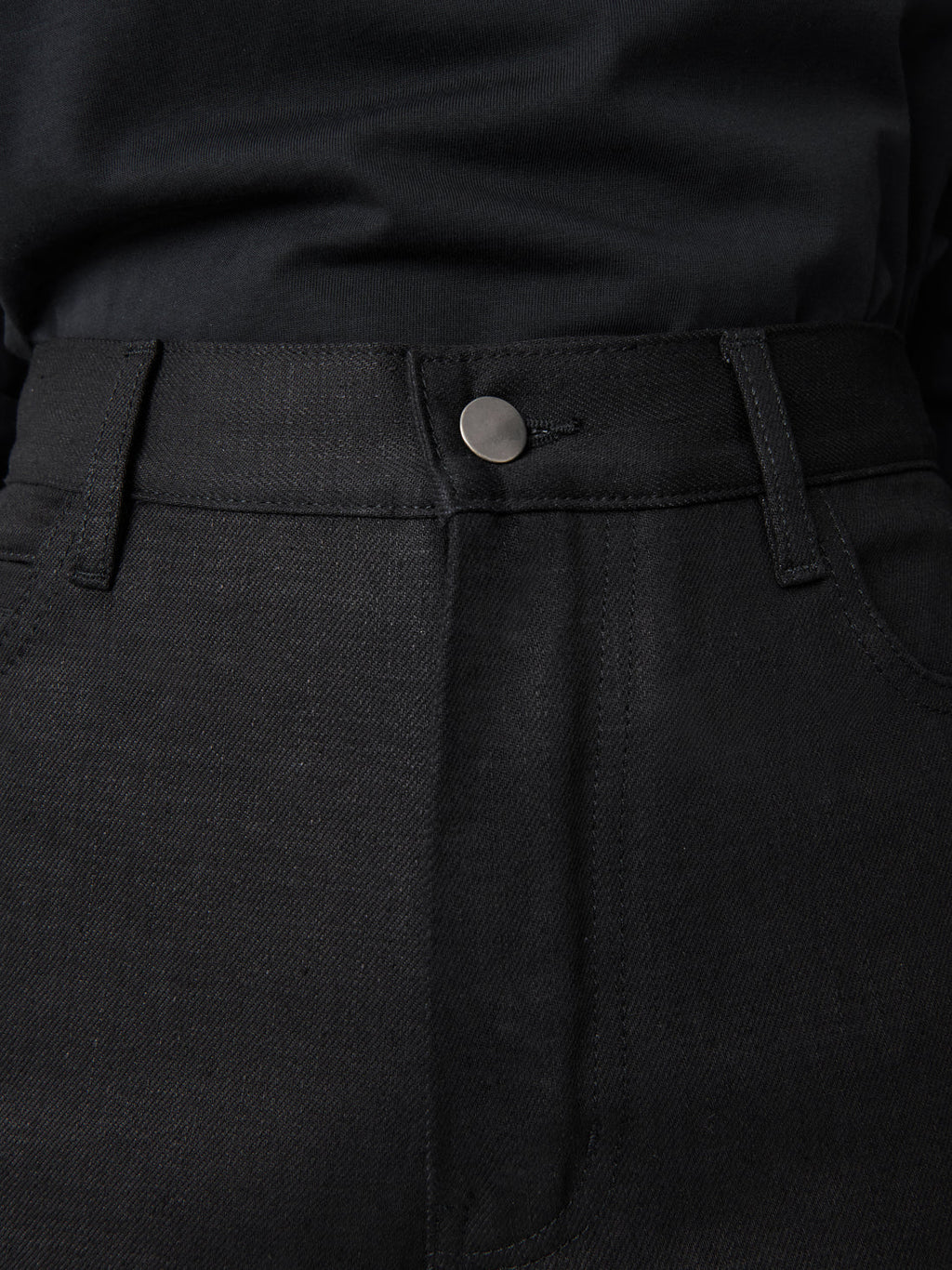 Avanti Denim Pants — BLACK