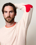 Cupid Round Neck Jumper — ECRU