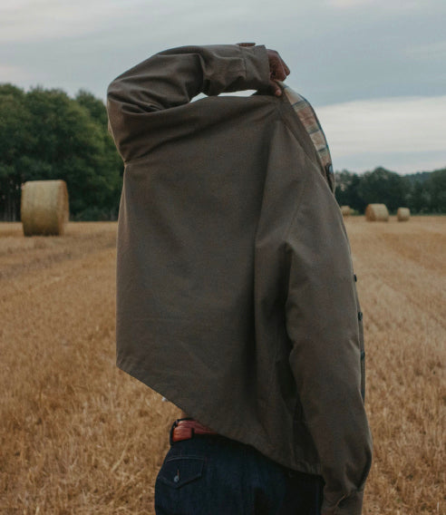 Lined Dune Jacket — KHAKI