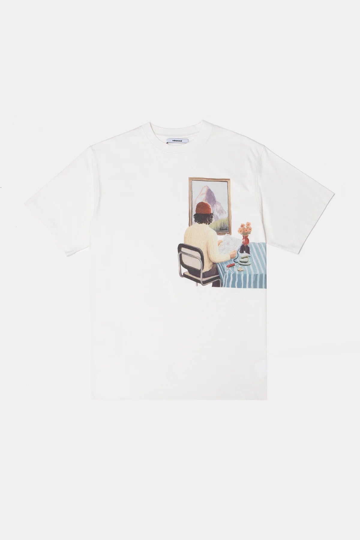 Room Tee — PLAIN OFF WHITE