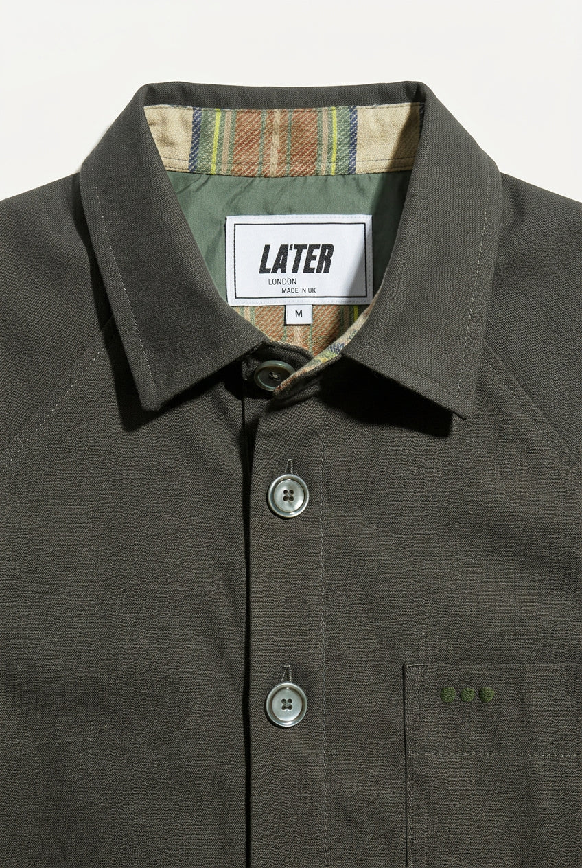 Lined Dune Jacket — KHAKI