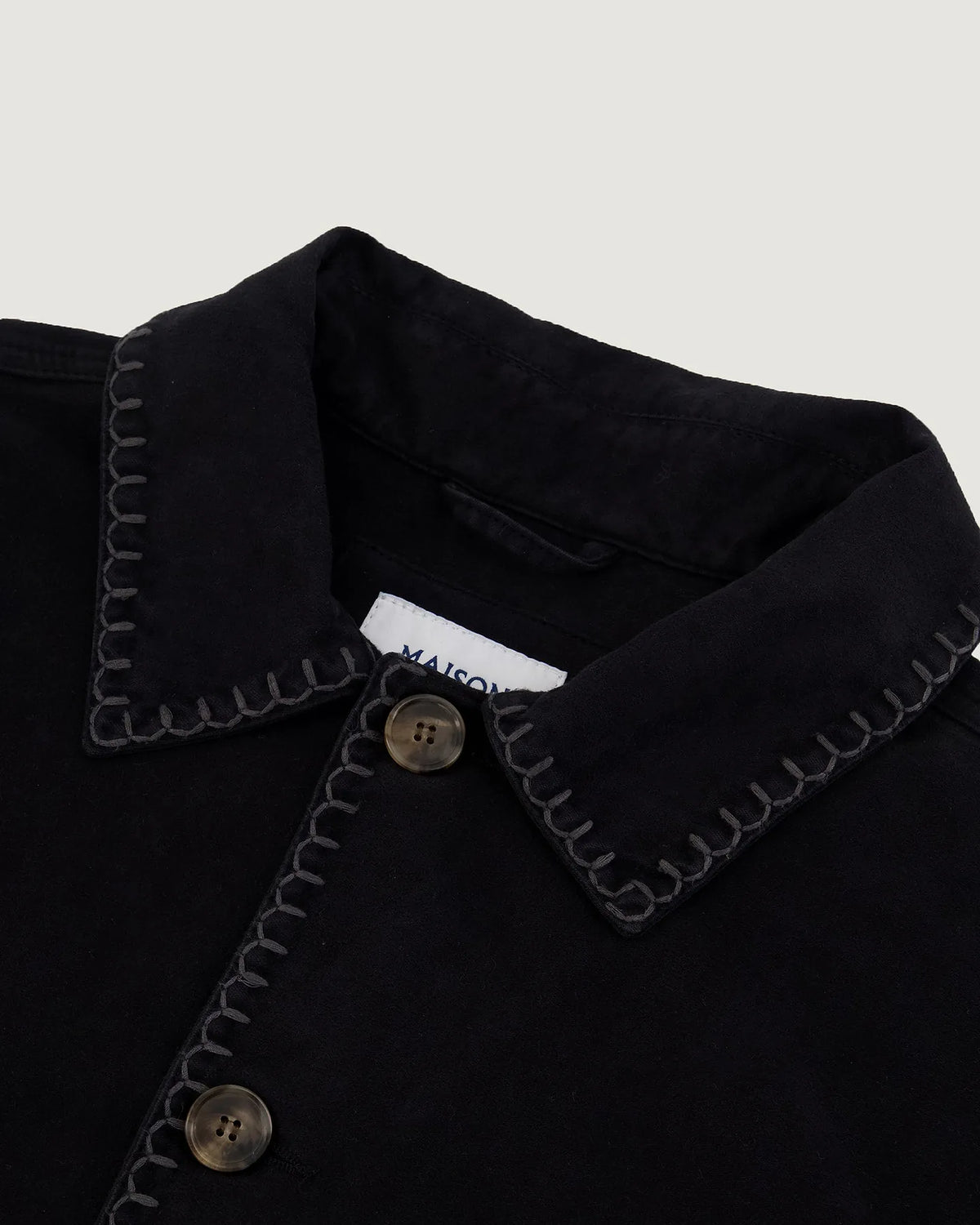 'Birds' Lemonnier Cotton Jacket — CARBON WASHED