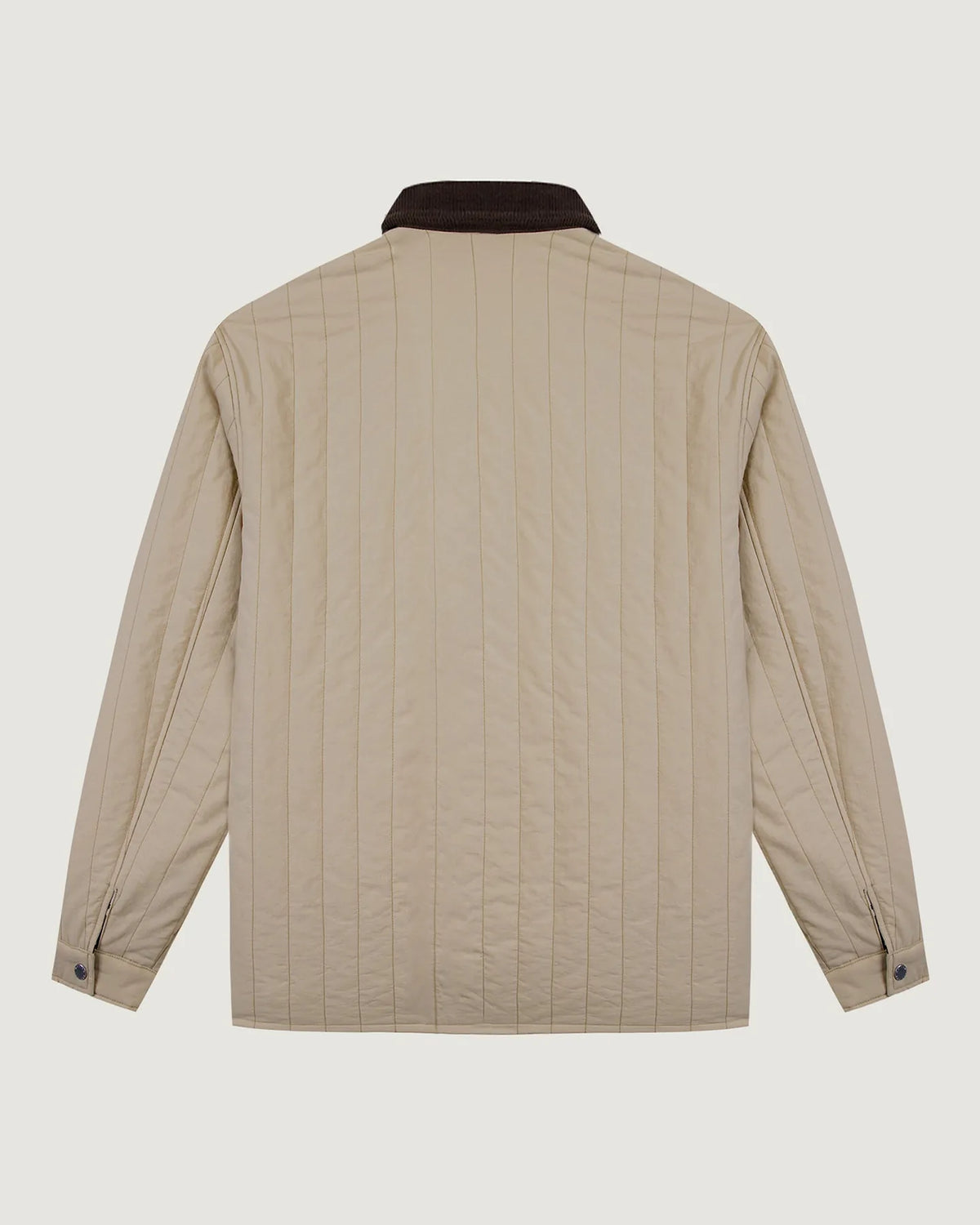 'Pelican' Sauffroy Quilted Nylon Jacket — SANDSTONE / PELICAN PRINT MULTI