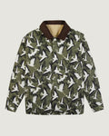 'Pelican' Sauffroy Quilted Nylon Jacket — SANDSTONE / PELICAN PRINT MULTI