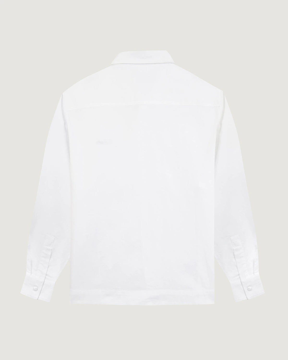 'Out of Office' Varize Cotton Shirt — OXFORD WHITE
