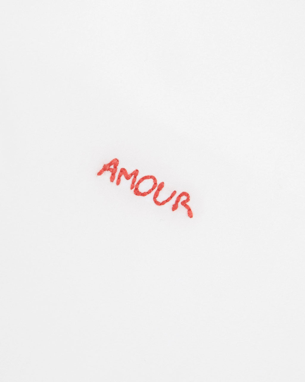 Bideault Amour Shirt  — WHITE