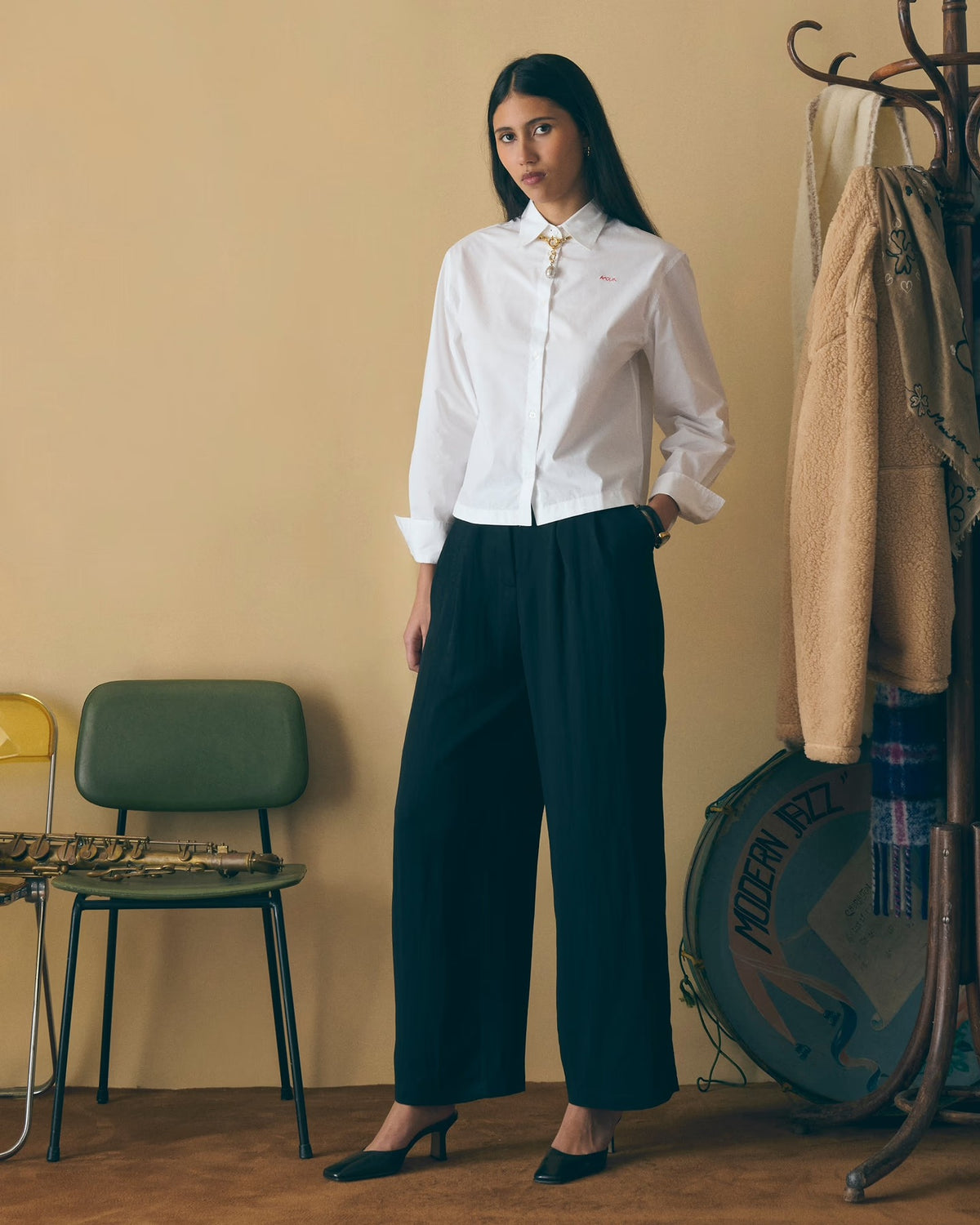 Bideault Amour Shirt  — WHITE