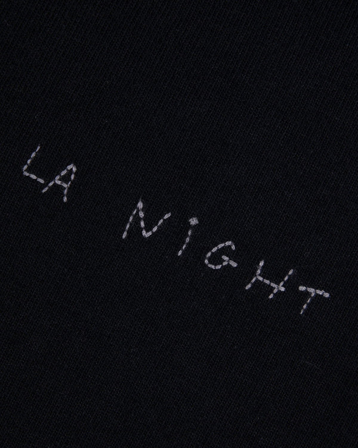 'Au bout de la night' Manhes Sweatshirt — BLACK