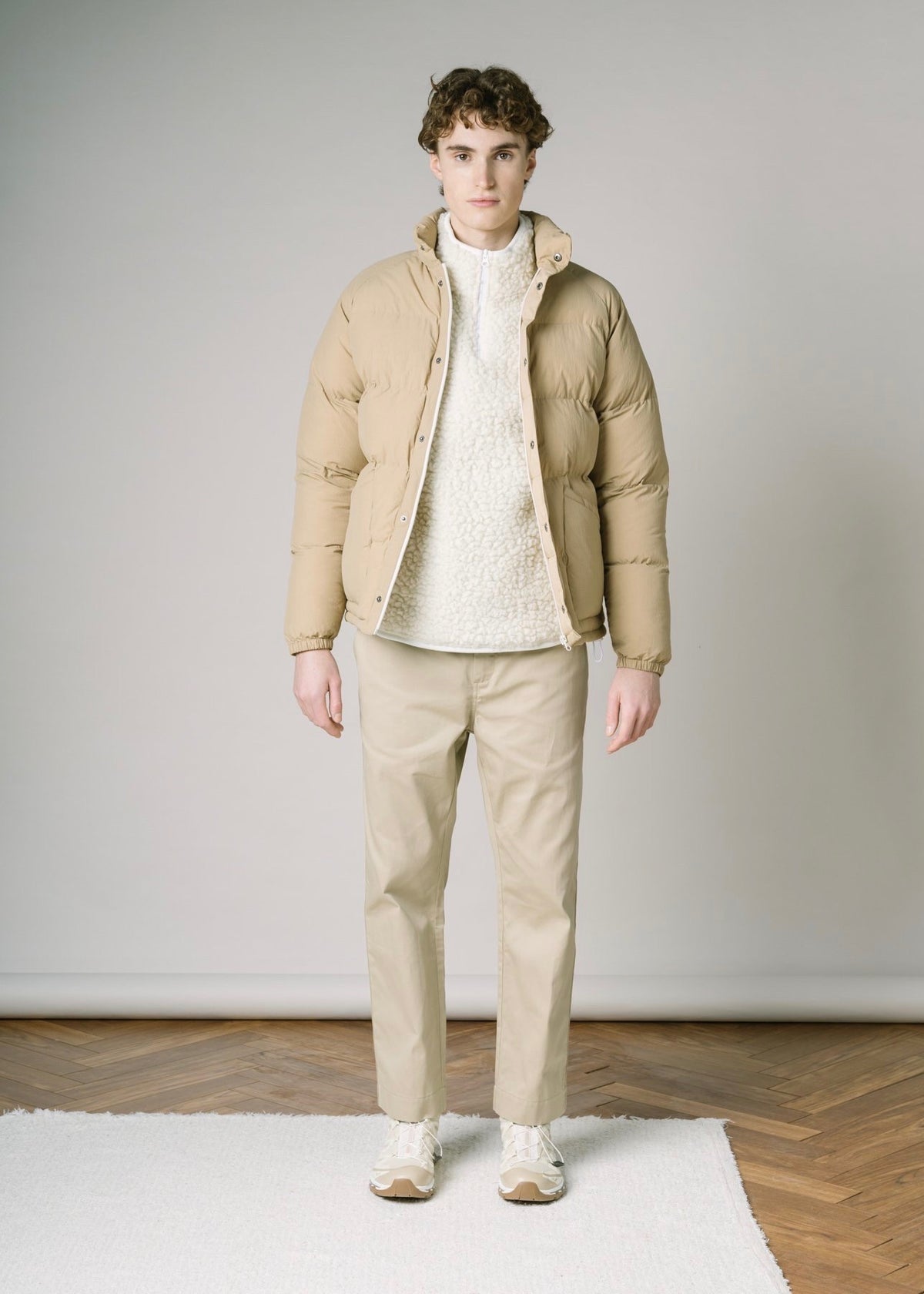 Pathhead Puffa Water Repellent Jacket — SAND