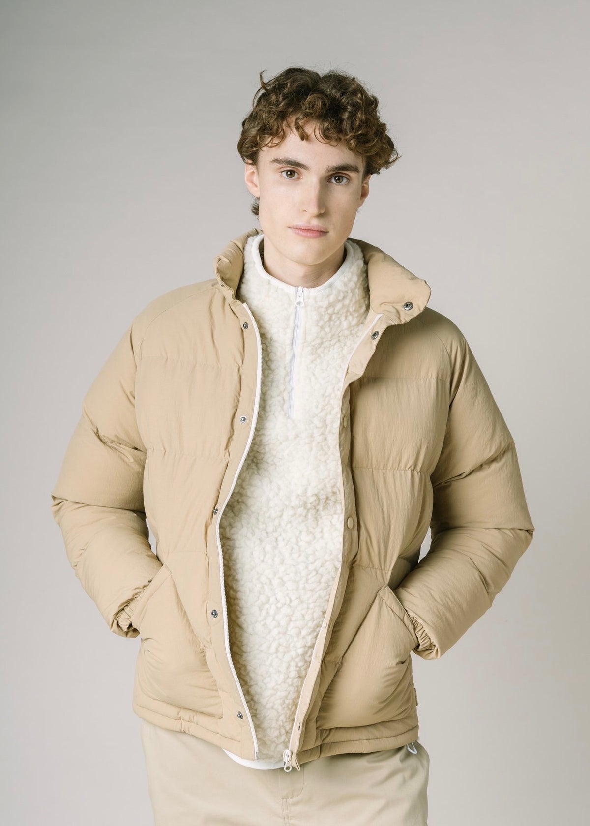 Pathhead Puffa Water Repellent Jacket — SAND