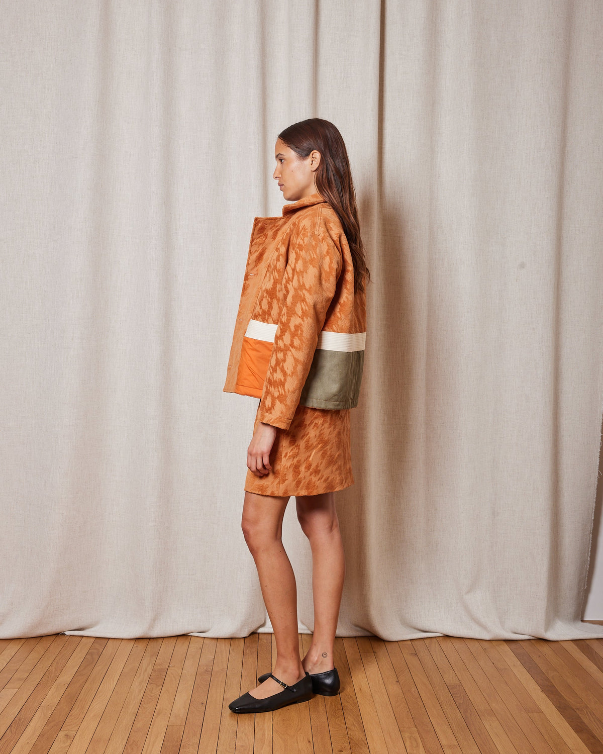 Asza Wild Jacket — SPICY BROWN