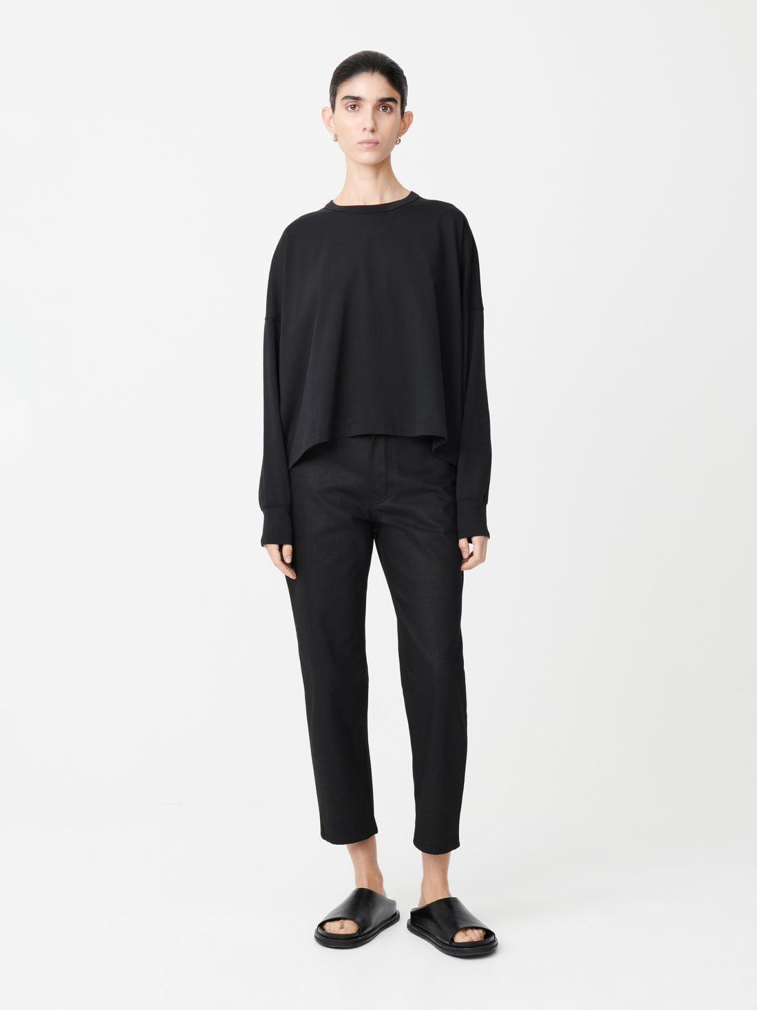 Avanti Denim Pants — BLACK