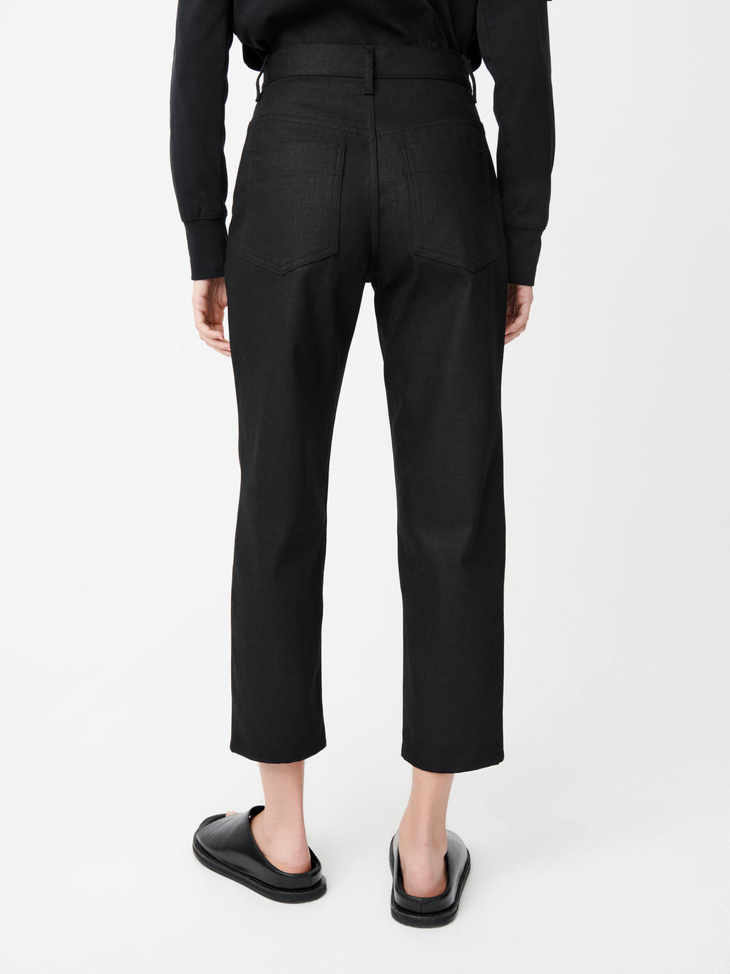 Avanti Denim Pants — BLACK
