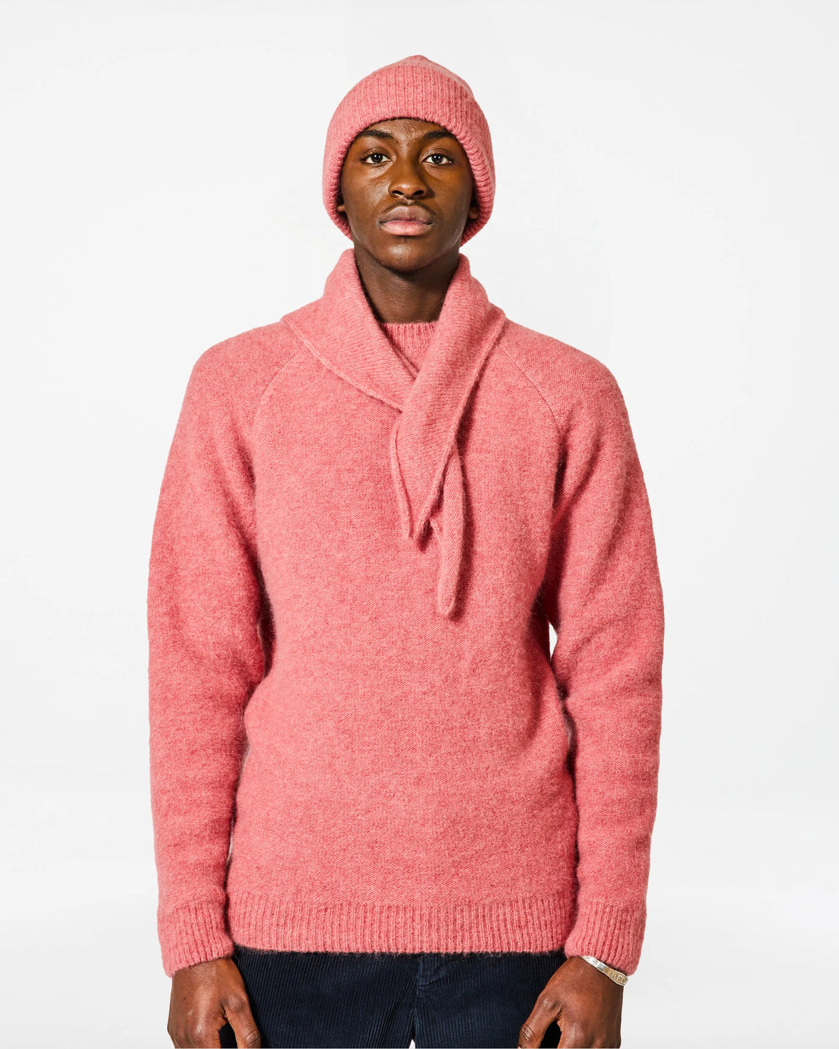 Baby Brett Sweater Alpaca — COSMO PINK