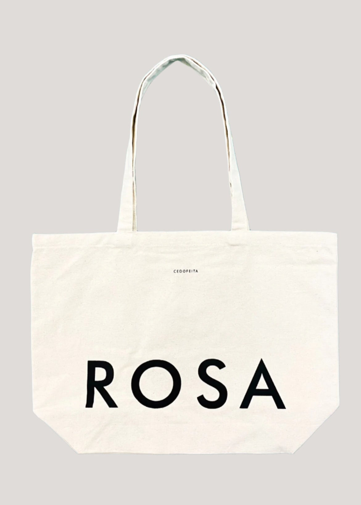 Rosa Et Al Townhouse Tote Bag Large — ECRU