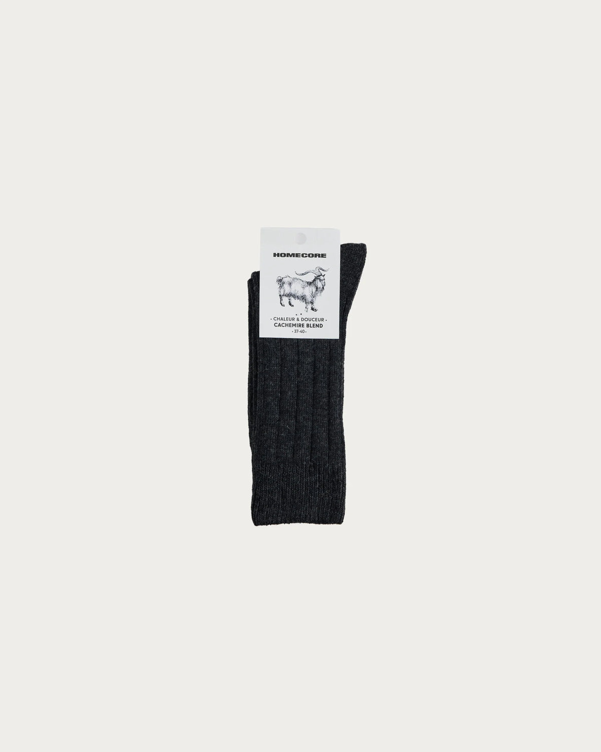 Cashmere Socks — ANTHRACITE