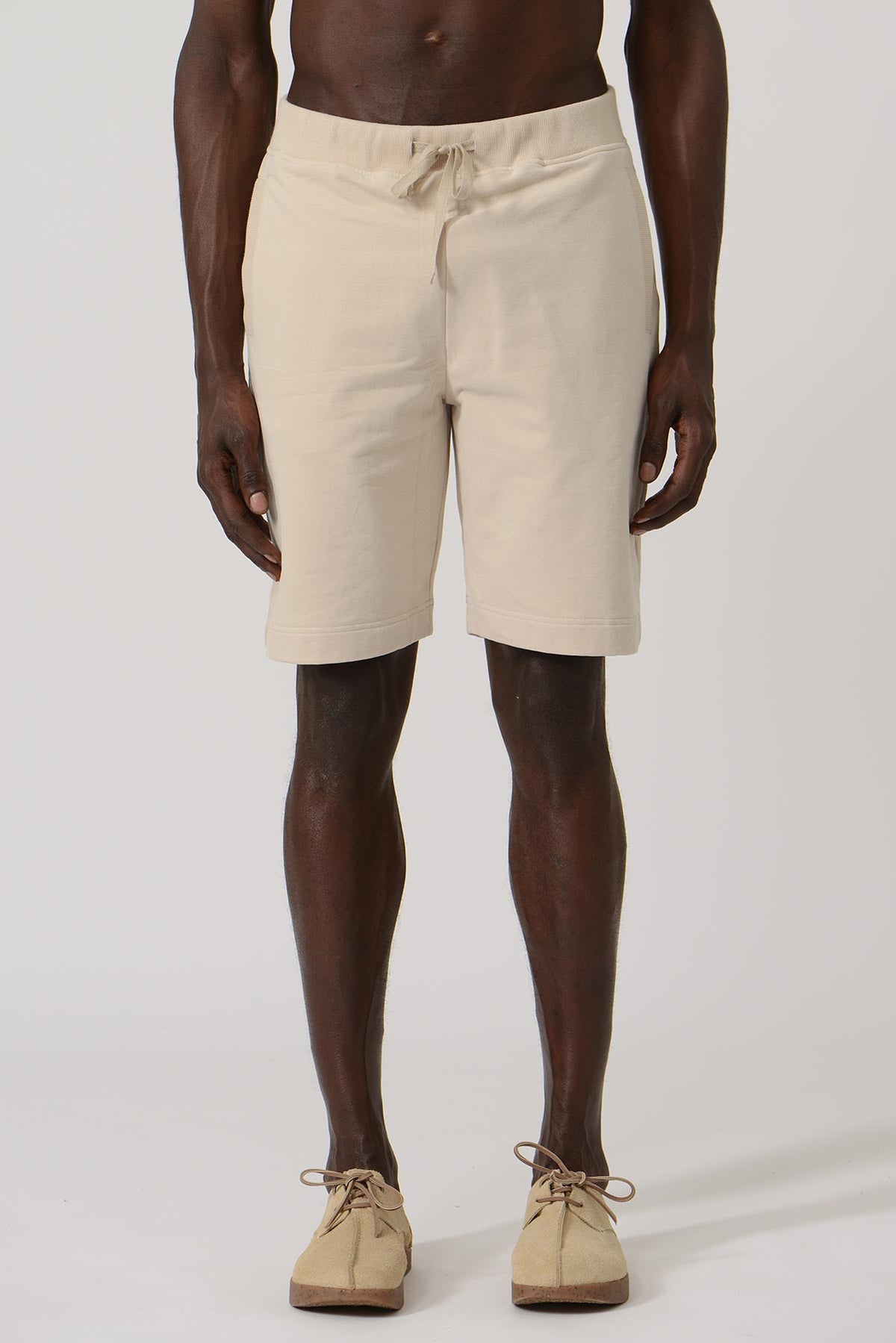 Earlymade Plain Shorts — ECRU