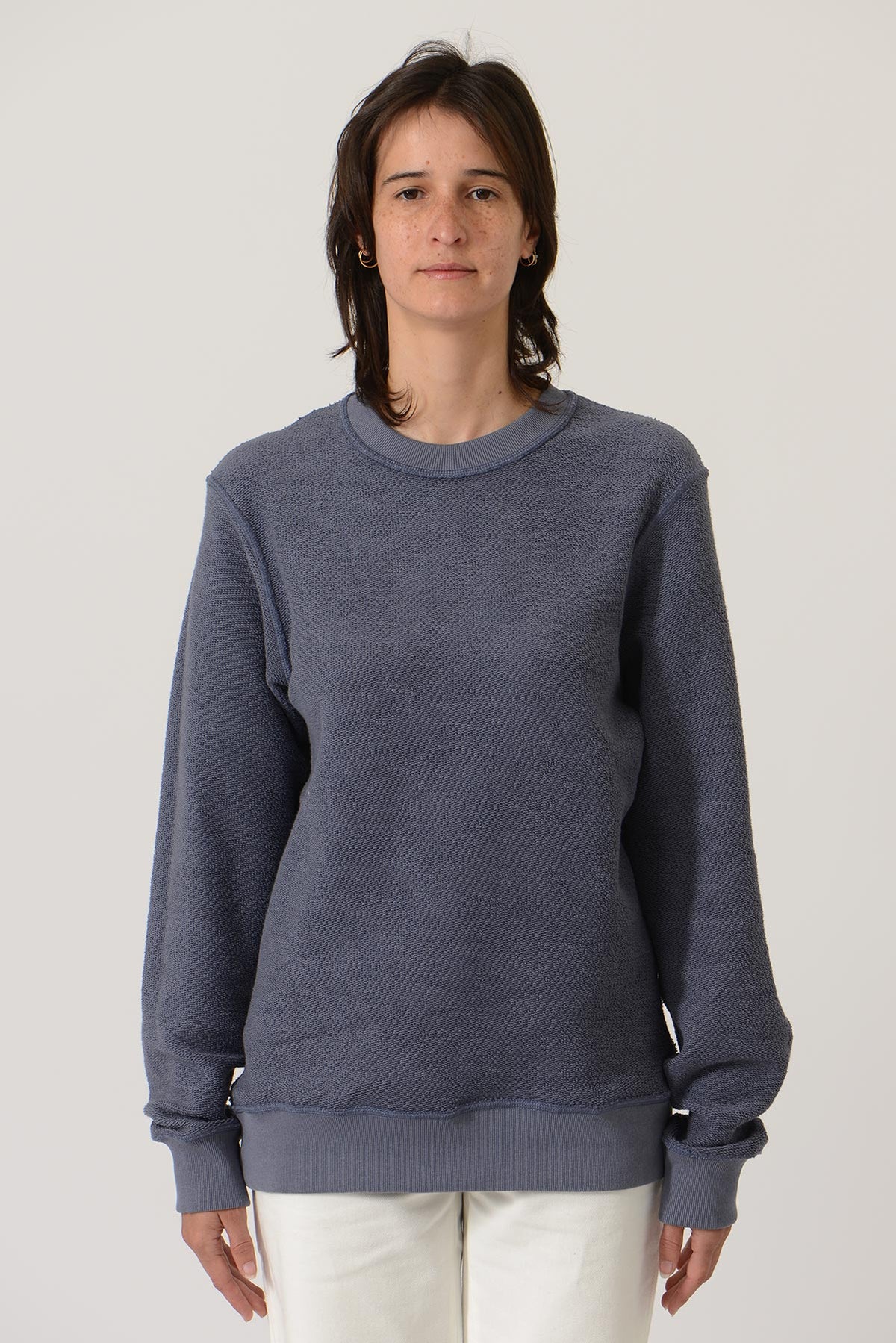 Bragas Reversible Sweatshirt — LAVANDA NAVY