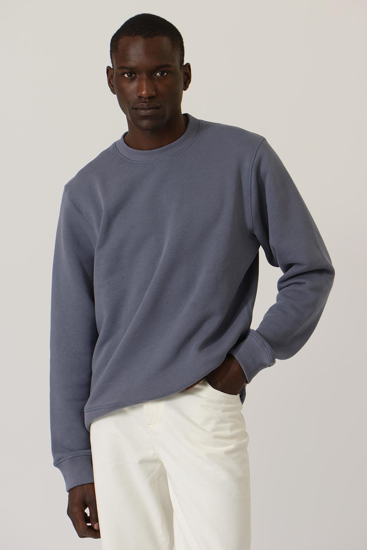 Bragas Reversible Sweatshirt — LAVANDA NAVY