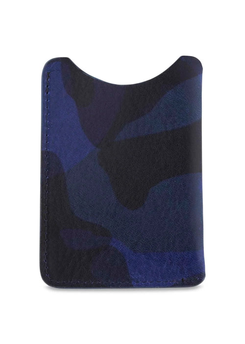 Card Sleeve Wallet  — CAMOUFLAGE BLUE