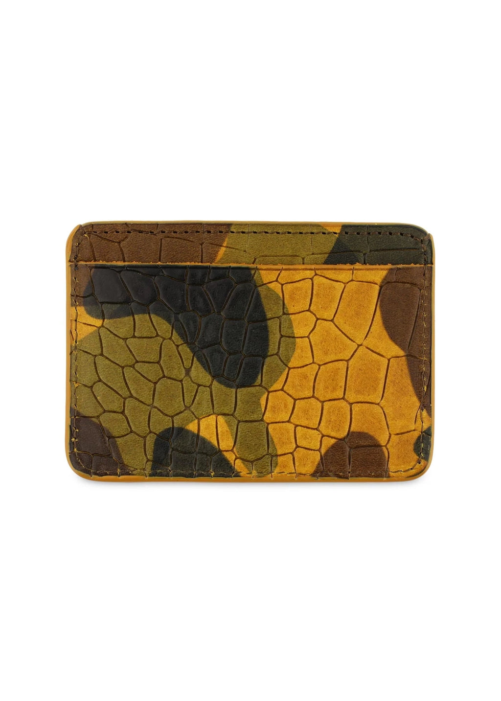 Cardholder Wallet  — CAMOUFLAGE CROCODILE