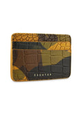 Cardholder Wallet  — CAMOUFLAGE CROCODILE