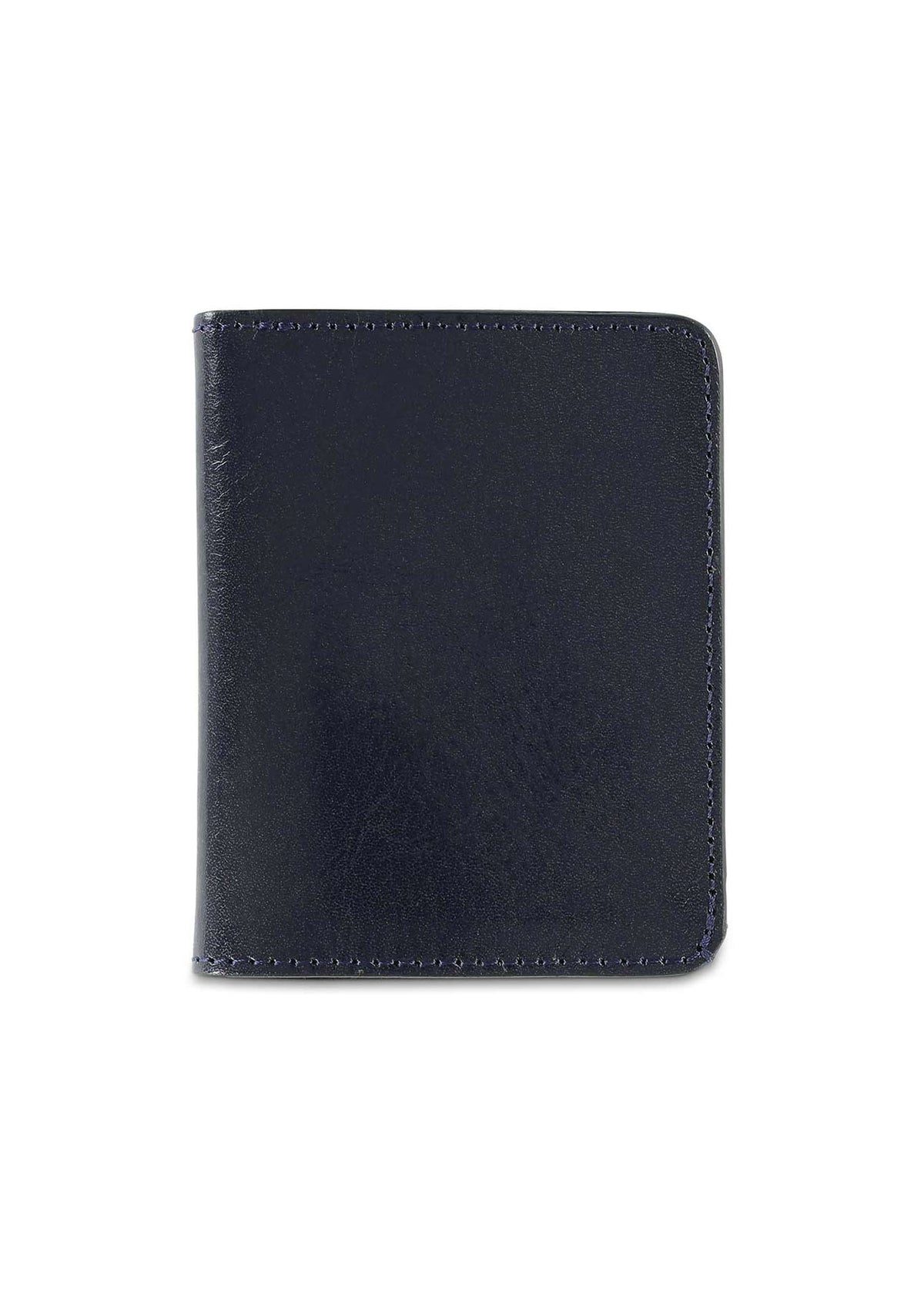 Slim Leather Wallet — BLUE
