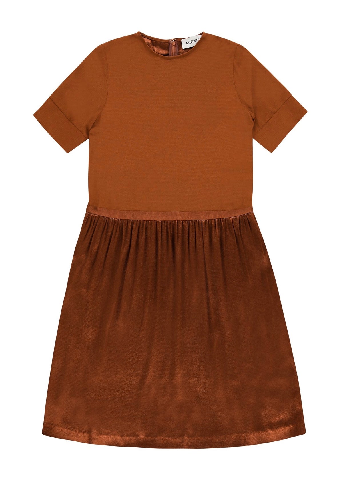 Evelyn Dress — BRICK