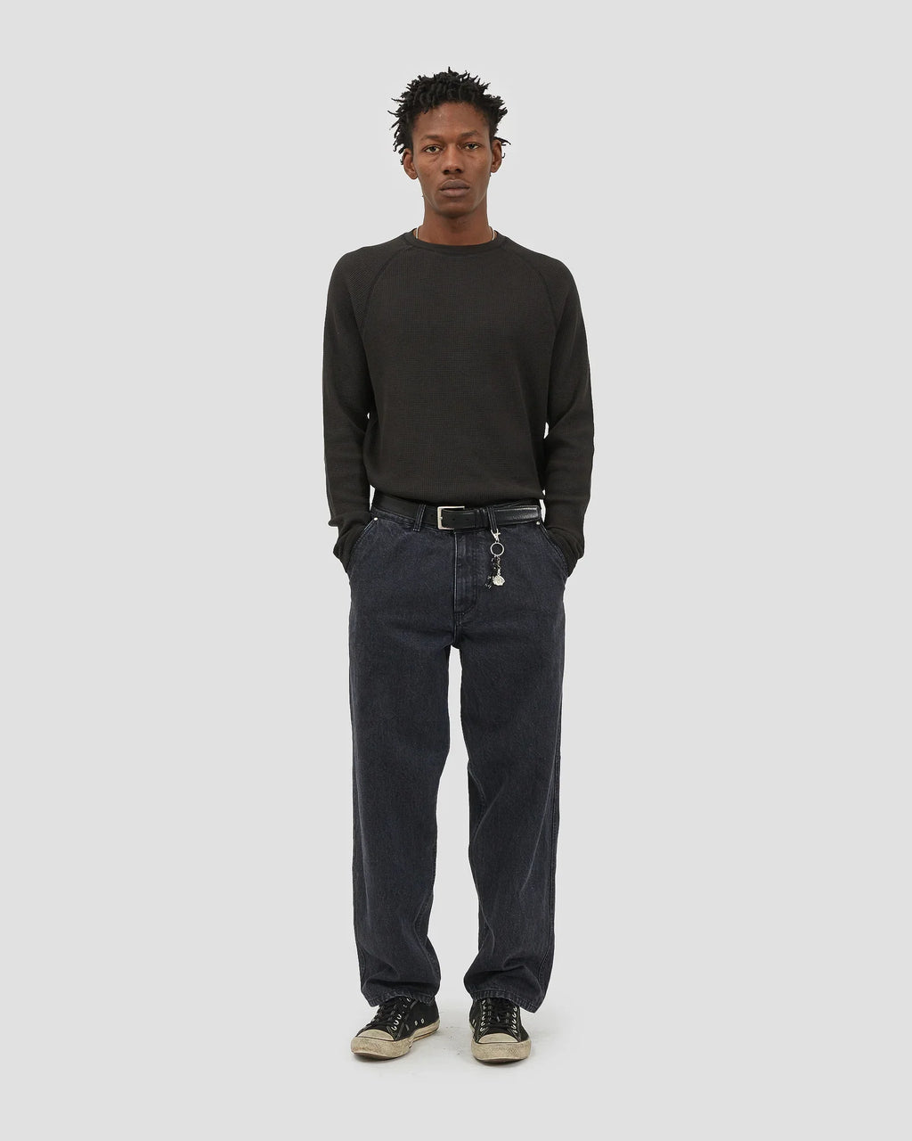 5-Pocket Jeans — FADED BLACK