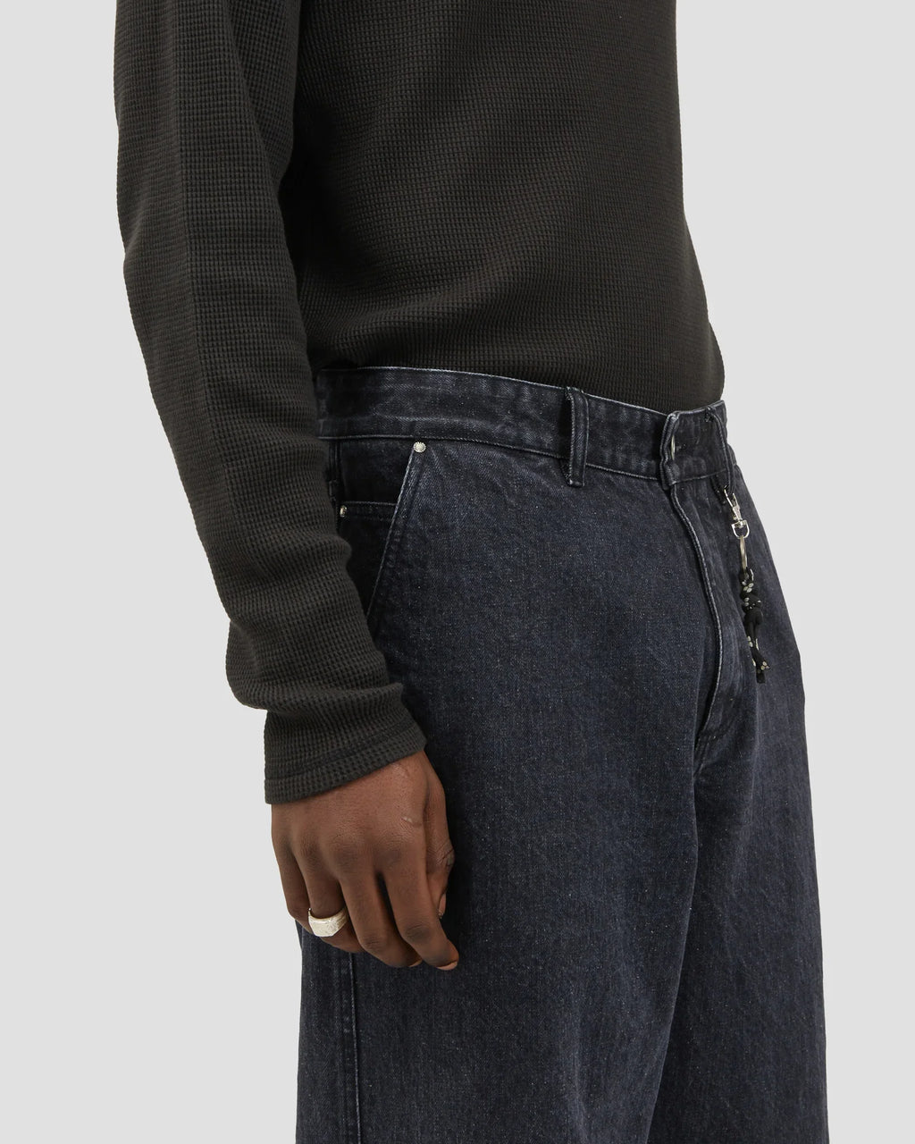 5-Pocket Jeans — FADED BLACK