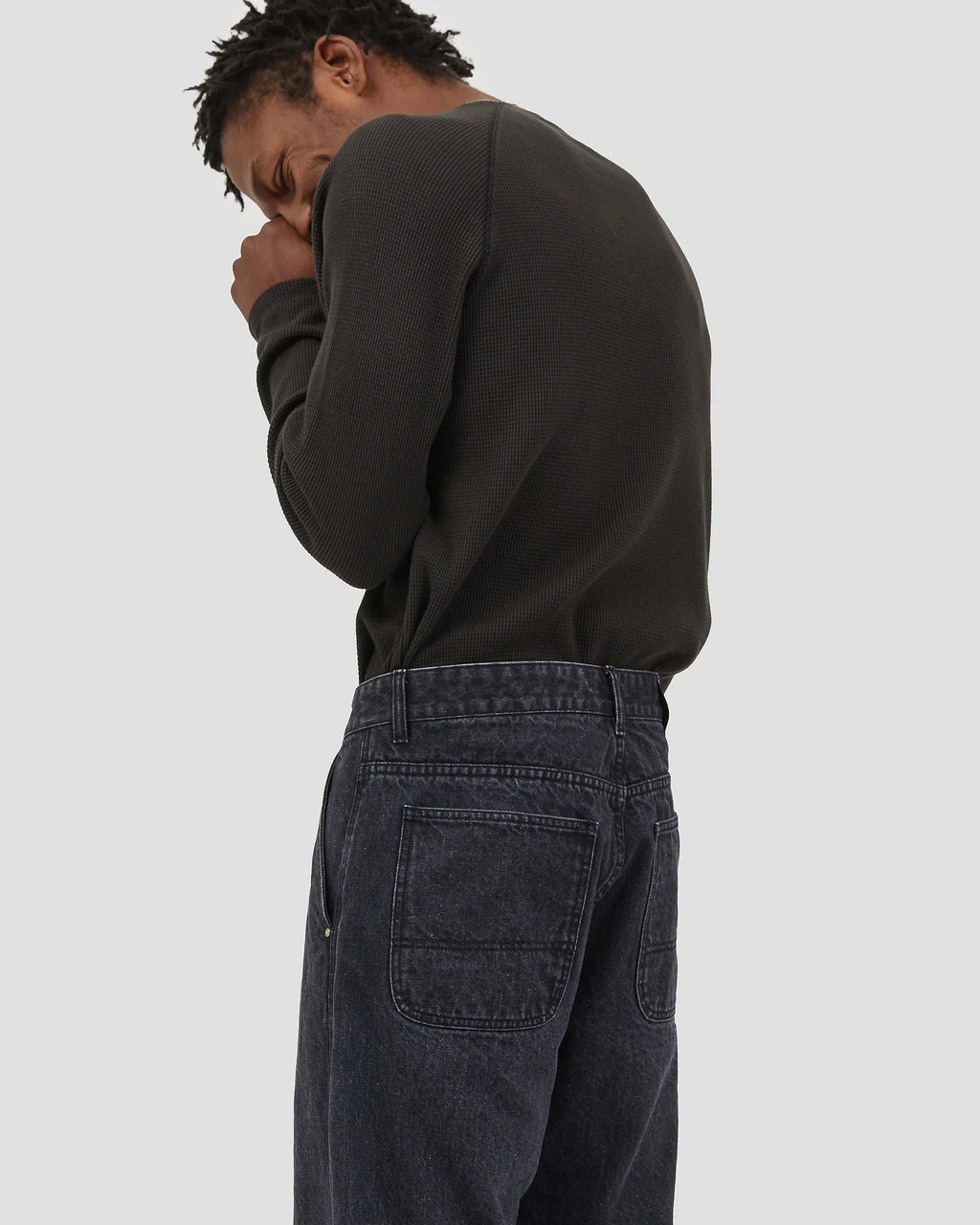 5-Pocket Jeans — FADED BLACK