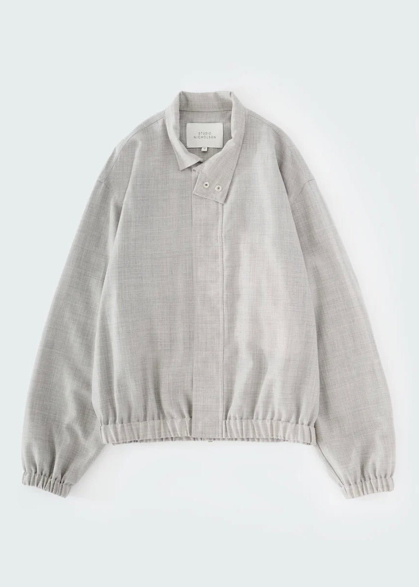 Harle Tropical Wool Jacket — ICE MELANGE