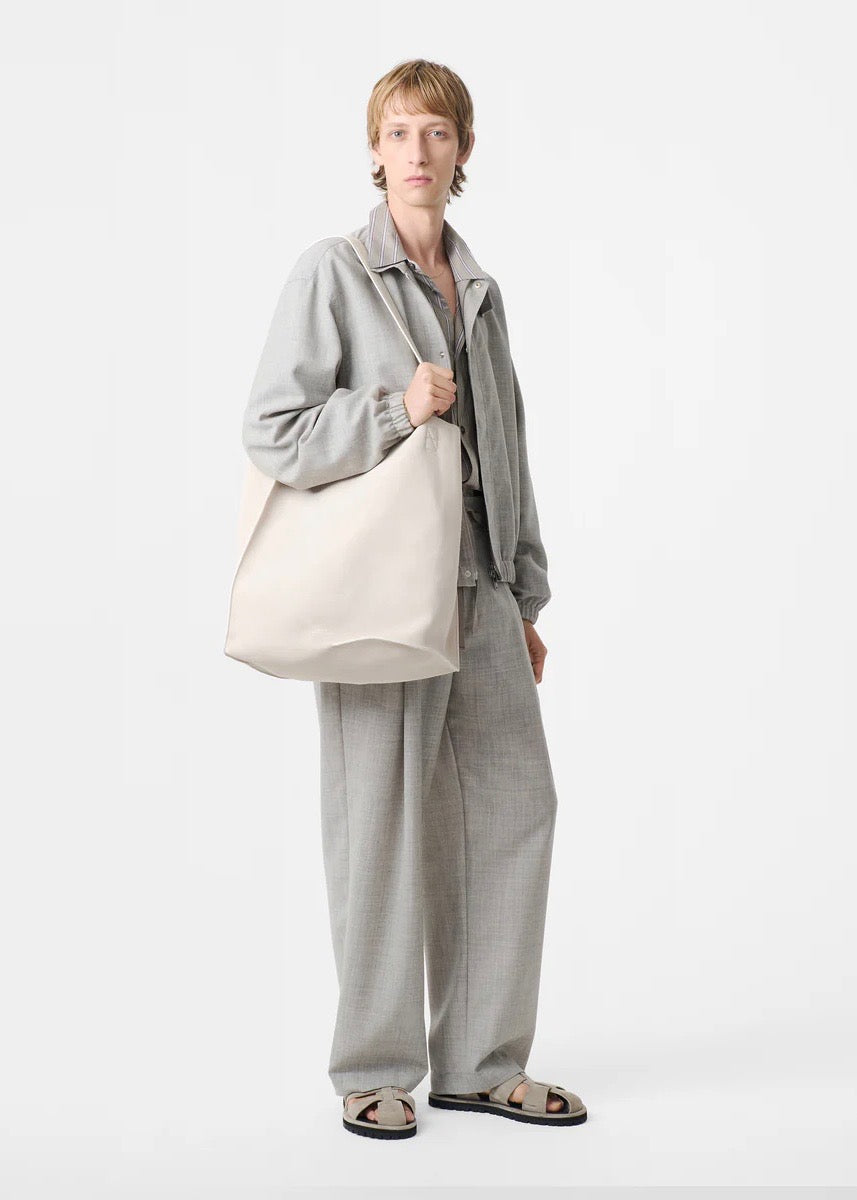 Harle Tropical Wool Jacket — ICE MELANGE