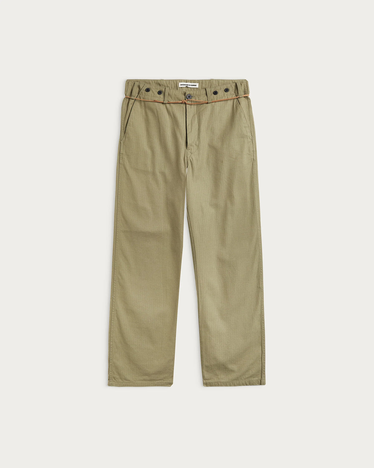 Hemming Cargo Wide Leg Cotton Pants — AGAVE