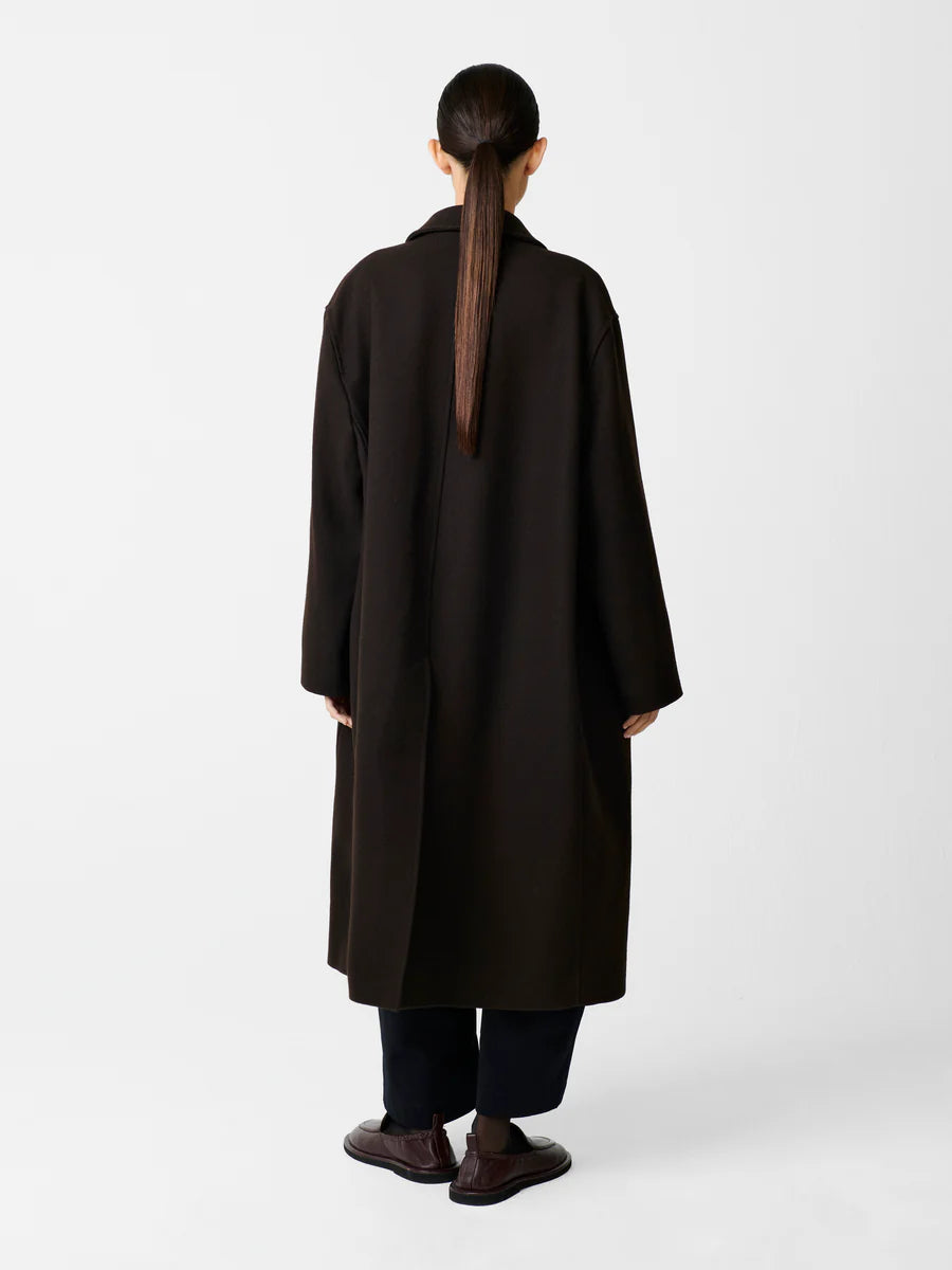 RIA SNW COAT — ESPRESSO