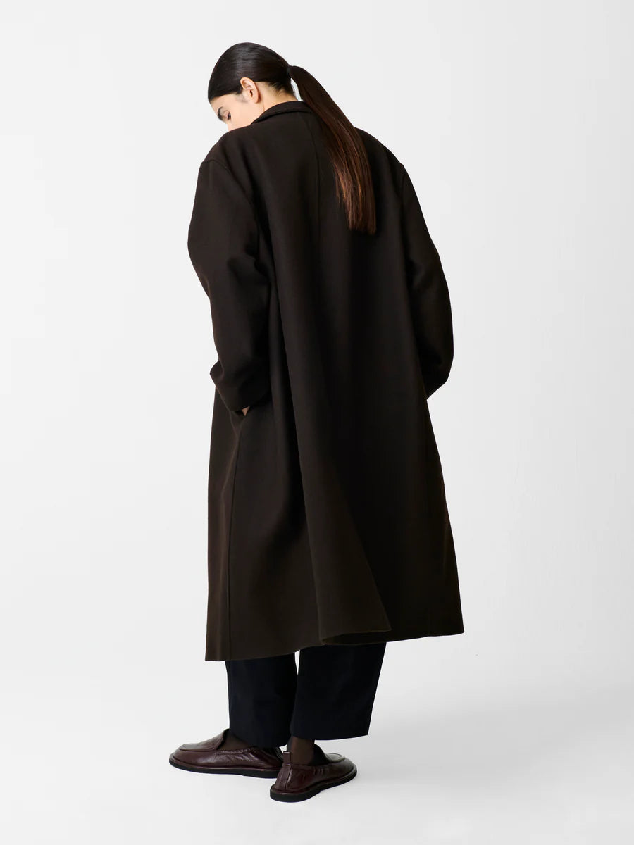 RIA SNW COAT — ESPRESSO
