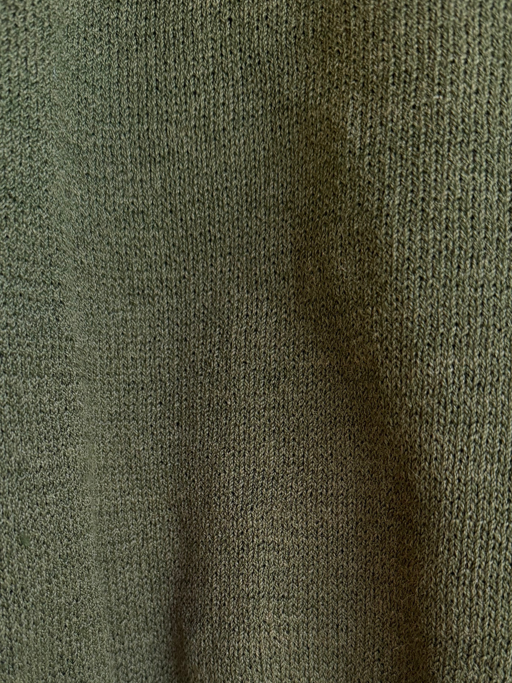 Raglan Knit LS Sweater — MOSS GREEN