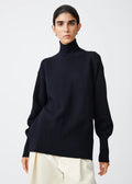 Viere Knit Jumper — DARK NAVY