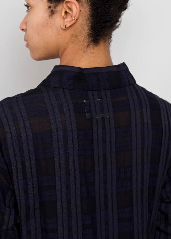 Loom Dress — DARK BLUE