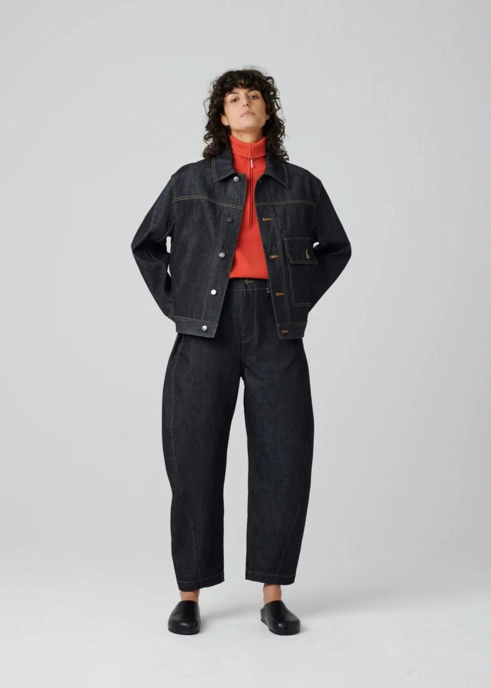 Birro Denim Jacket — INDIGO