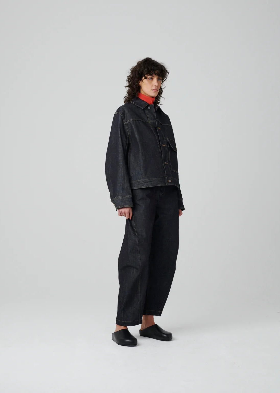 Birro Denim Jacket — INDIGO