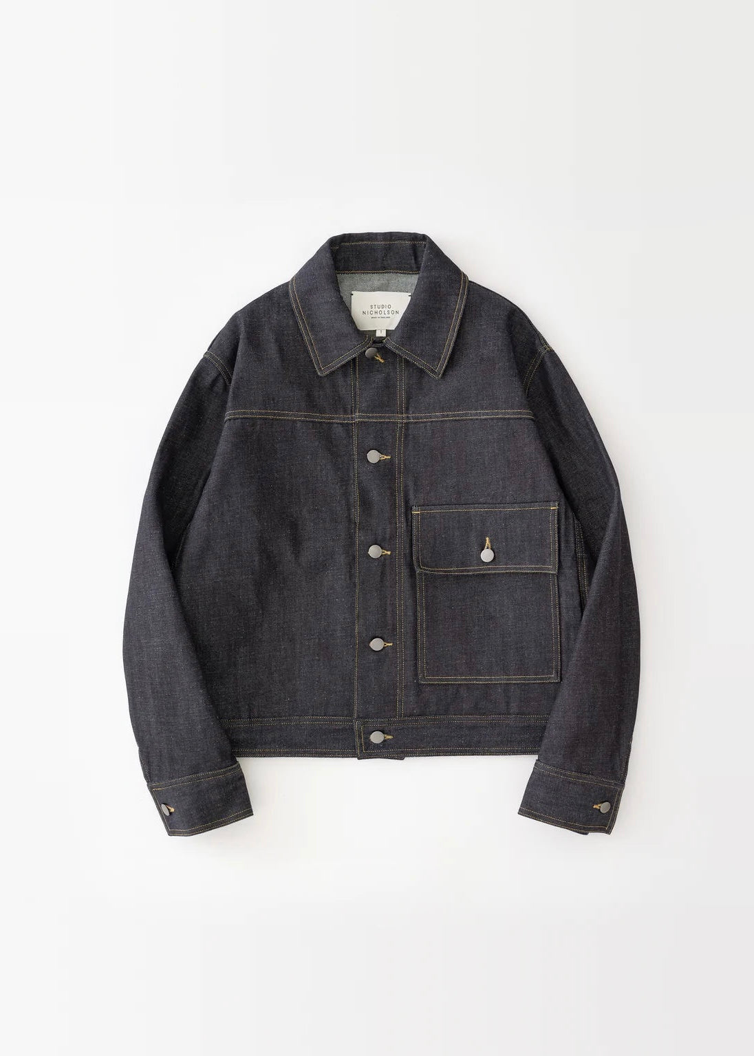 Birro Denim Jacket — INDIGO