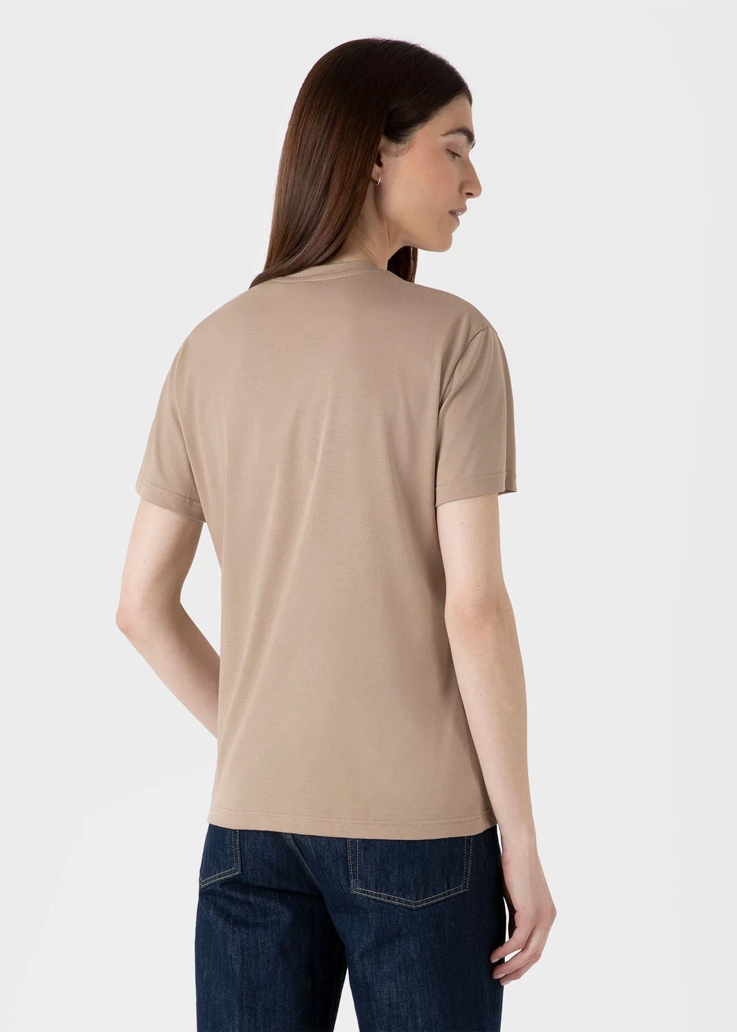 SS Boy Fit T-Shirt — SANDSTONE