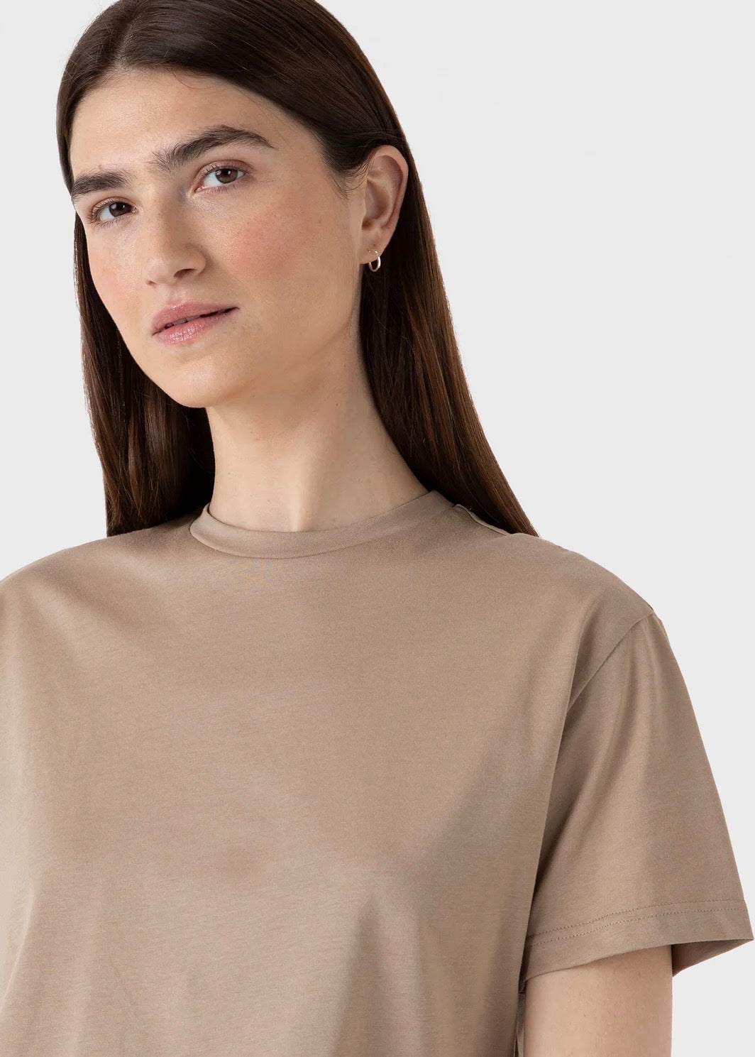 SS Boy Fit T-Shirt — SANDSTONE