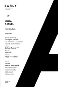 A1 — LUHA & ISSEL — Honduras — OMNI ROAST