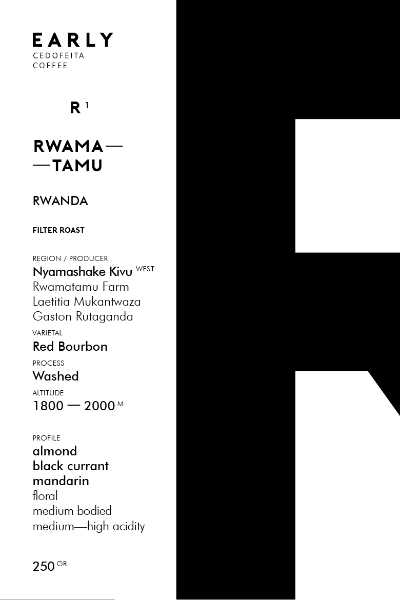 R1 — RWAMATAMU — Rwanda — FILTER ROAST