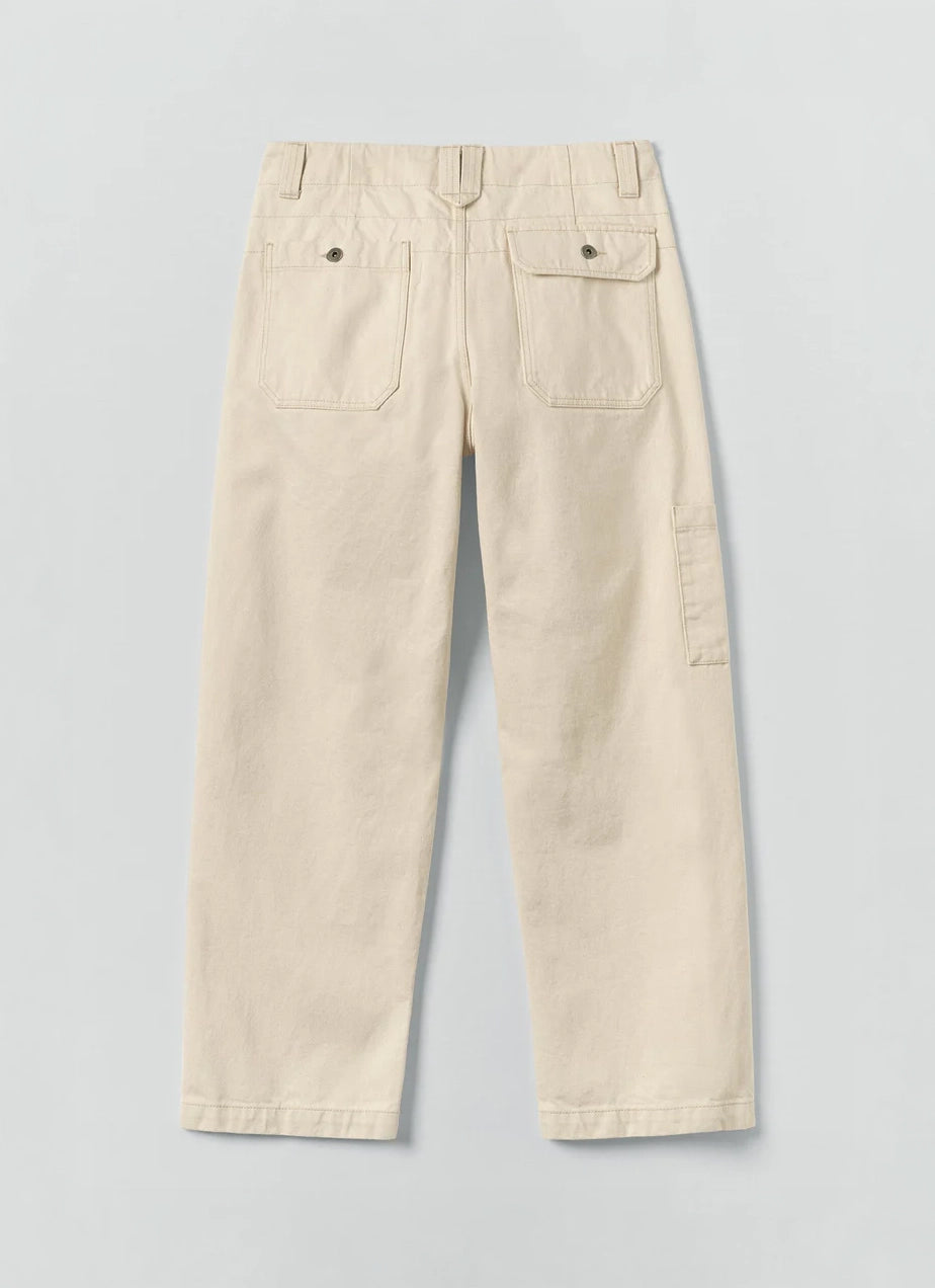 Rory Carpenter Ecru Denim Jeans — ECRU